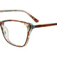 Brown & Aqua Marbled