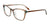 Takumi TK1141 Eyeglasses with Clip-on Sunglasses | Size 52 / Brown & Aqua Marbled