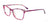 Takumi TK1141 Eyeglasses with Clip-on Sunglasses | Size 52 / Purple & Pink Marbled