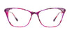 Takumi TK1141 Eyeglasses with Clip-on Sunglasses | Size 52 / Brown & Aqua Marbled