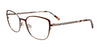 Takumi TK1143 Eyeglasses with Clip-on Sunglasses | Size 51 / Matt Dark Brown & Matt Grey Gradient