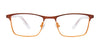 Takumi TK1146 Eyeglasses | Size 44 / Mt Blu Mt Blk/Blue Blk Cryst