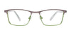 Takumi TK1146 Eyeglasses | Size 44 / Mt Blu Mt Blk/Blue Blk Cryst