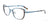 Takumi TK1148 Eyeglasses with Clip-on Sunglasses | Size 53 / Matt Light Blue & Dark Brown