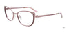 Takumi TK1148 Eyeglasses with Clip-on Sunglasses | Size 53 / Matt Light Lilac