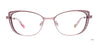 Takumi TK1148 Eyeglasses with Clip-on Sunglasses | Size 53 / Matt Gold & Dark Brown