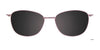 Takumi TK1148 Eyeglasses with Clip-on Sunglasses | Size 53 / Clip Only (Color №080)