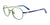 Takumi TK1149 Eyeglasses | Size 45 / Satin Navy & Shiny Green