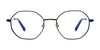 Takumi TK1149 Eyeglasses | Size 45 / Satin Dark Brown & Shiny Orange