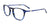 Takumi TK1150 Eyeglasses with Clip-on Sunglasses | Size 50 / Demi Blue & Matt Blue