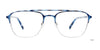 Takumi TK1151 Eyeglasses with Clip-on Sunglasses | Size 52 / Demi Black & Black
