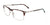 Takumi TK1152 Eyeglasses with Clip-on Sunglasses | Size 58 / Demi Brown & Matt Steel