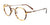Takumi TK1153 Eyeglasses with Clip-on Sunglasses | Size 44 / Demi Amber & Satin Light Brown