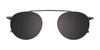 Takumi TK1153 Eyeglasses with Clip-on Sunglasses | Size 44 / Clip Only (Color №050)