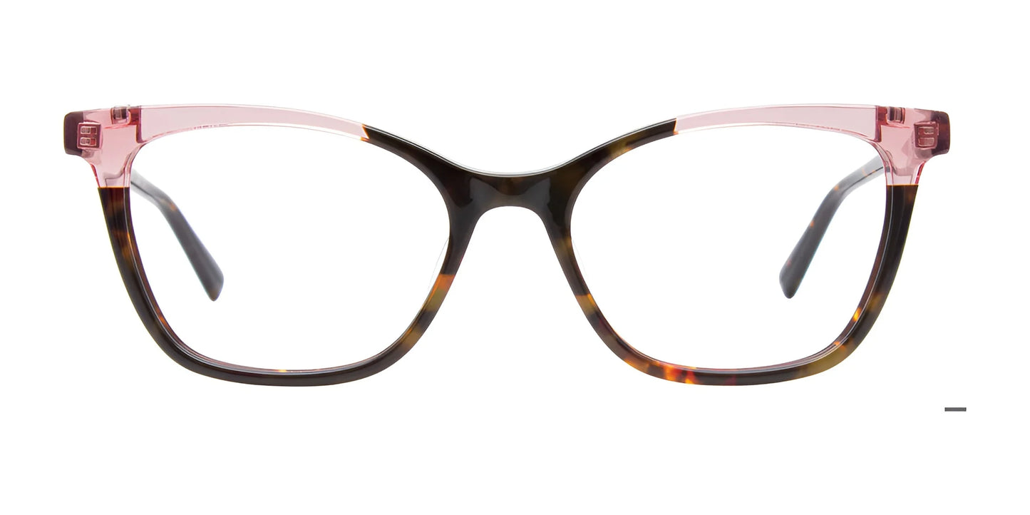 Takumi TK1154 Eyeglasses with Clip-on Sunglasses | Size 54