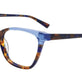 Blue & Brown Marbled & Crystal Blue