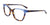 Takumi TK1154 Eyeglasses with Clip-on Sunglasses | Size 54 / Blue & Brown Marbled & Crystal Blue