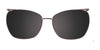 Takumi TK1154 Eyeglasses with Clip-on Sunglasses | Size 54 / Clip Only (Color №010)