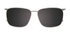 Takumi TK1156 Eyeglasses with Clip-on Sunglasses | Size 56 / Clip Only (Color №020)