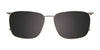 Takumi TK1156 Eyeglasses with Clip-on Sunglasses | Size 56 / Clip Only (Color №050)