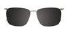 Takumi TK1156 Eyeglasses with Clip-on Sunglasses | Size 56 / Clip Only (Color №060)