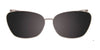 Takumi TK1157 Eyeglasses with Clip-on Sunglasses | Size 56 / Clip Only (Color №080)
