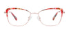Takumi TK1158 Eyeglasses with Clip-on Sunglasses | Size 49 / Shiny Light Brown & Marbled Brown