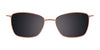 Takumi TK1158 Eyeglasses with Clip-on Sunglasses | Size 49 / Clip Only (Color №010)
