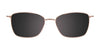 Takumi TK1158 Eyeglasses with Clip-on Sunglasses | Size 49 / Clip Only (Color №030)