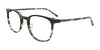 Takumi TK1159 Eyeglasses with Clip-on Sunglasses | Size 50 / Black & Demi Grey