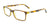 Takumi TK1160 Eyeglasses | Size 50 / Brown & Yellow / Demi Amber