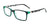Takumi TK1160 Eyeglasses | Size 50 / Black & Green / Demi Grey