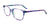Takumi TK1161 Eyeglasses with Clip-on Sunglasses | Size 56 / Purple & Green Marbled