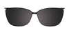 Takumi TK1161 Eyeglasses with Clip-on Sunglasses | Size 56 / Clip Only (Color №010)