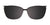 Takumi TK1161 Eyeglasses with Clip-on Sunglasses | Size 56 / Clip Only (Color №030)