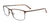Takumi TK1163 Eyeglasses with Clip-on Sunglasses | Size 58 / Satin Brown & Dark Steel