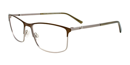 Takumi TK1163 Eyeglasses Satin Olive & Steel
