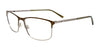 Takumi TK1163 Eyeglasses with Clip-on Sunglasses | Size 58 / Satin Olive & Steel