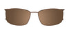 Takumi TK1163 Eyeglasses with Clip-on Sunglasses | Size 58 / Clip Only (Color №010)