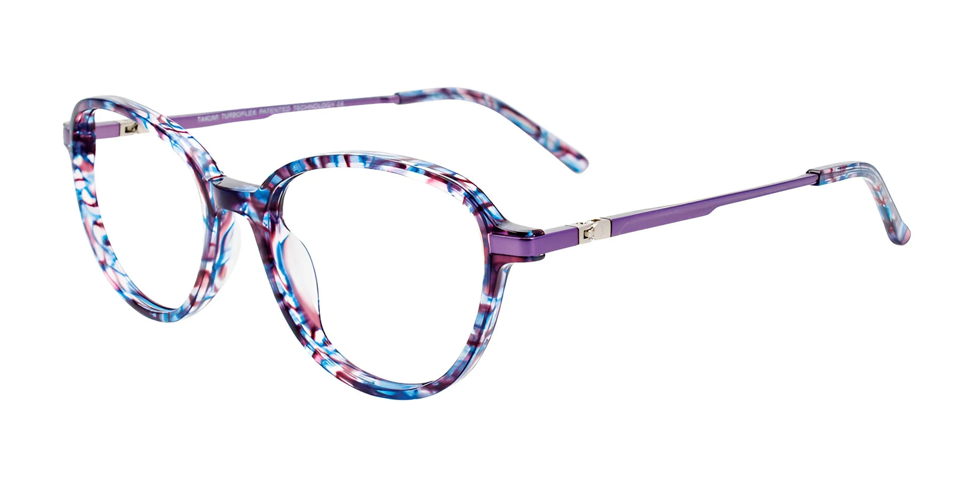 Takumi TK1164 Eyeglasses Purple Marbled & Satin Purple