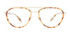 Takumi TK1165 Eyeglasses | Size 48 / Light Blue & Turq/Turq Tort