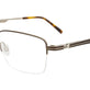 Matt Dark Brown & Matt Silver
