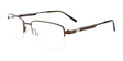 Takumi TK1166 Eyeglasses with Clip-on Sunglasses Matt Olive & Matt Steel