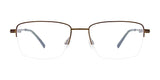 Takumi TK1166 Eyeglasses with Clip-on Sunglasses | Size 58