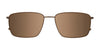 Takumi TK1166 Eyeglasses with Clip-on Sunglasses | Size 58 / Clip Only (Color №010)
