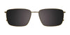 Takumi TK1166 Eyeglasses with Clip-on Sunglasses | Size 58 / Clip Only (Color №060)