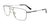 Takumi TK1167 Eyeglasses with Clip-on Sunglasses | Size 57 / Matt Dark Grey & Shiny Silver