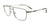 Takumi TK1167 Eyeglasses with Clip-on Sunglasses | Size 57 / Matt Black & Shiny Silver