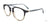 Takumi TK1169 Eyeglasses with Clip-on Sunglasses | Size 52 / Lt Br & Sh Blu & Marb Dk Blue