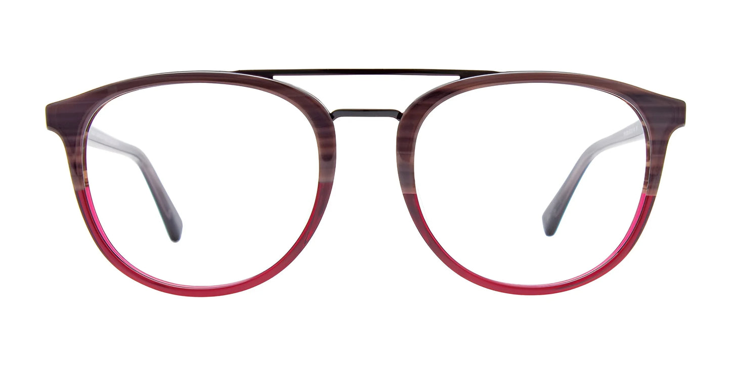 Takumi TK1169 Eyeglasses with Clip-on Sunglasses | Size 52
